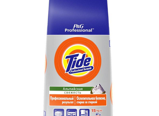 Порошок стиральный автомат Tide Professional Альпийская свежесть 15 кг